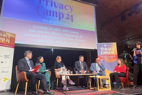 Wojciech Wiewiórowski at the Privacy Camp 2024