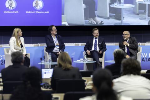 Moderated by Kait Bolongaro, our distinguished panellists - Jo Pierson, Matthias Kloth and Wojciech Wiewiorowski 