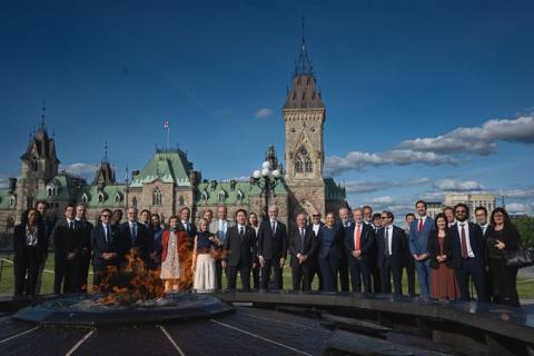 Family picture of the 5th G& DPAs Roundtable.