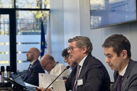 Thomas Zerdick at the EDPS-DPO Network meeting