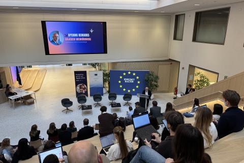 EDPS/EDPB Trainee Conference: Wojciech Wiewiórowski giving the Opening Remarks