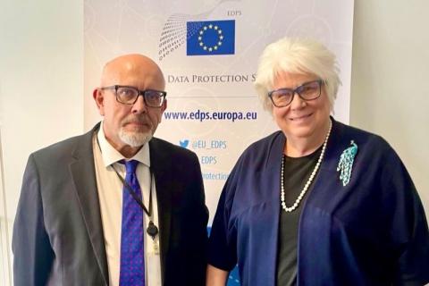 Supervisor Wojciech Wiewiorowski met with Marina Kaljurand.