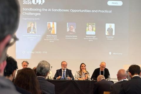 edps_secretary_general_leonardo_cervera-navas_moderated_the_edps_panel_sandboxing_the_ai_sandboxes_opportunities_and_practical_challenges_at_cpdp2026