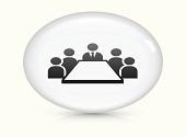 Infographic of a meeting